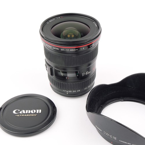 Canon mm l usm - 4/17-40,