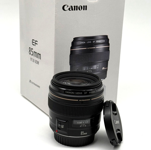 Obiettivo canon 85mm - 85mm, f/1.8